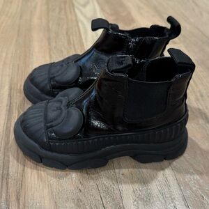 Zara Minnie mouse moto boot size 25.